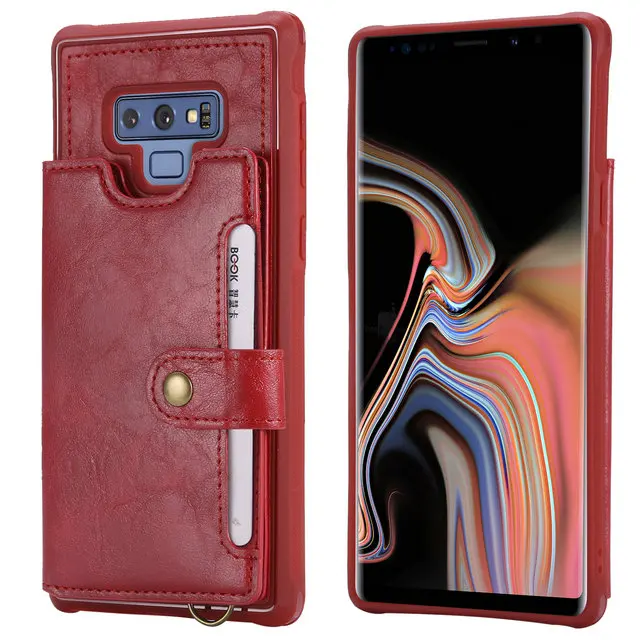 Роскошный флип Etui для Coque samsung Note 9 чехол S9 samsung Galaxy Note 9 Чехол-Кошелек держатель для samsung S10 чехол S10 Plus S10E
