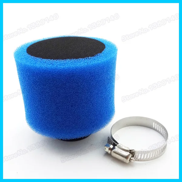 Синий воздушный фильтр из пеноматериала для питбайка 42 мм 110 куб. См 125 140 150