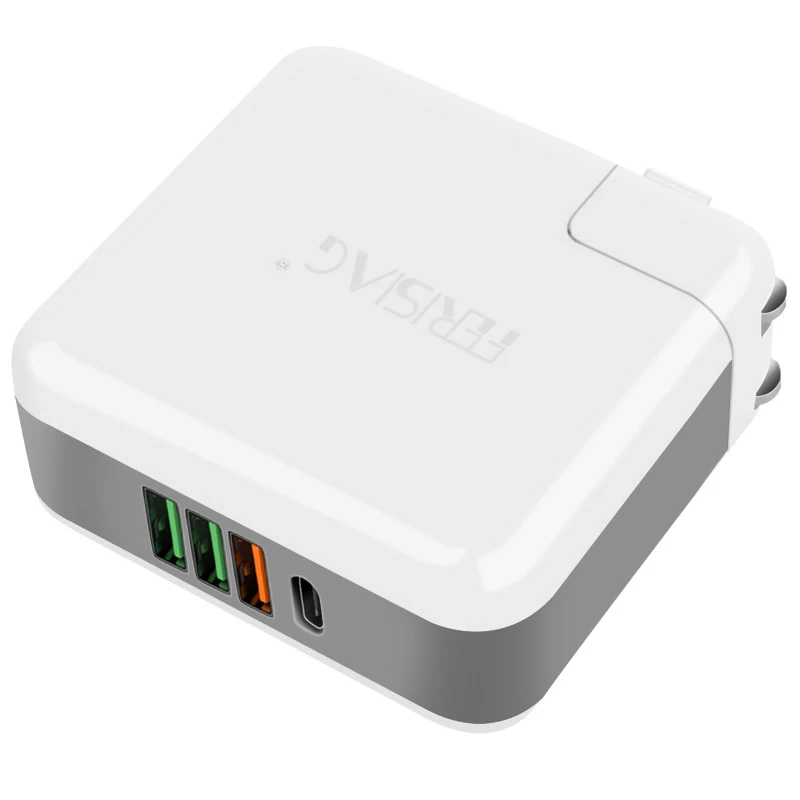 FERISING 60 Вт usb type-C настенное PD зарядное устройство QC3.0 адаптер питания для Apple MacBook/iPhone XS XR/Xiaomi USB-C зарядное устройство