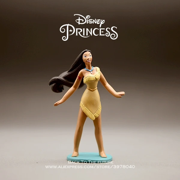 Disney Pocahontas Matoaka принцесса 10 см мини кукла фигурка аниме коллекционная игрушка