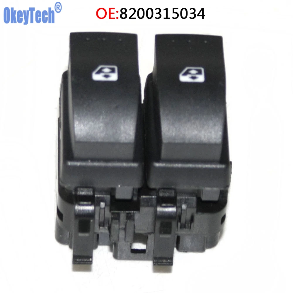 Электрический переключатель стеклоподъемника OkeyTech передний левый 8200315034 для Renault
