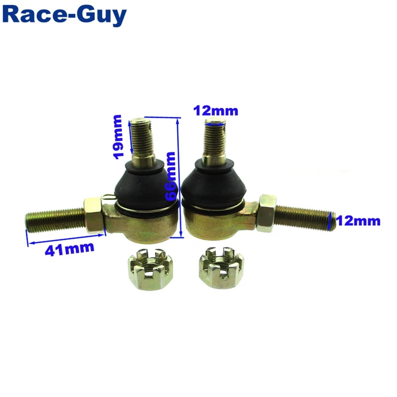 M12 левое и правое наконечники для галстука tomберлина Crossfire 150 Baja DN150 Go Kart Ball Joint Kinroad