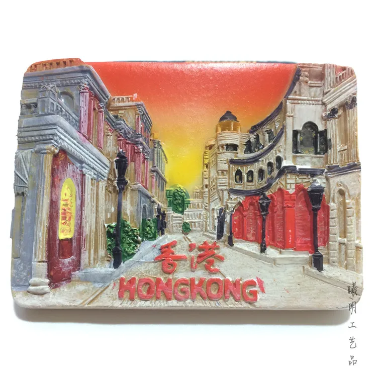 3D Смола ручной работы Гонконг Китай строительные декоративные наклейки на