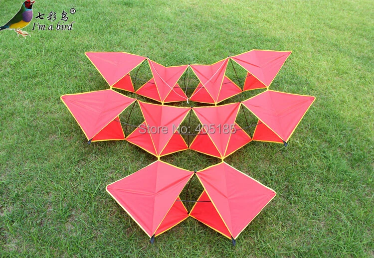 Отдых на открытом воздухе спорта 3D красный Алмазный воздушный змей хорошо
