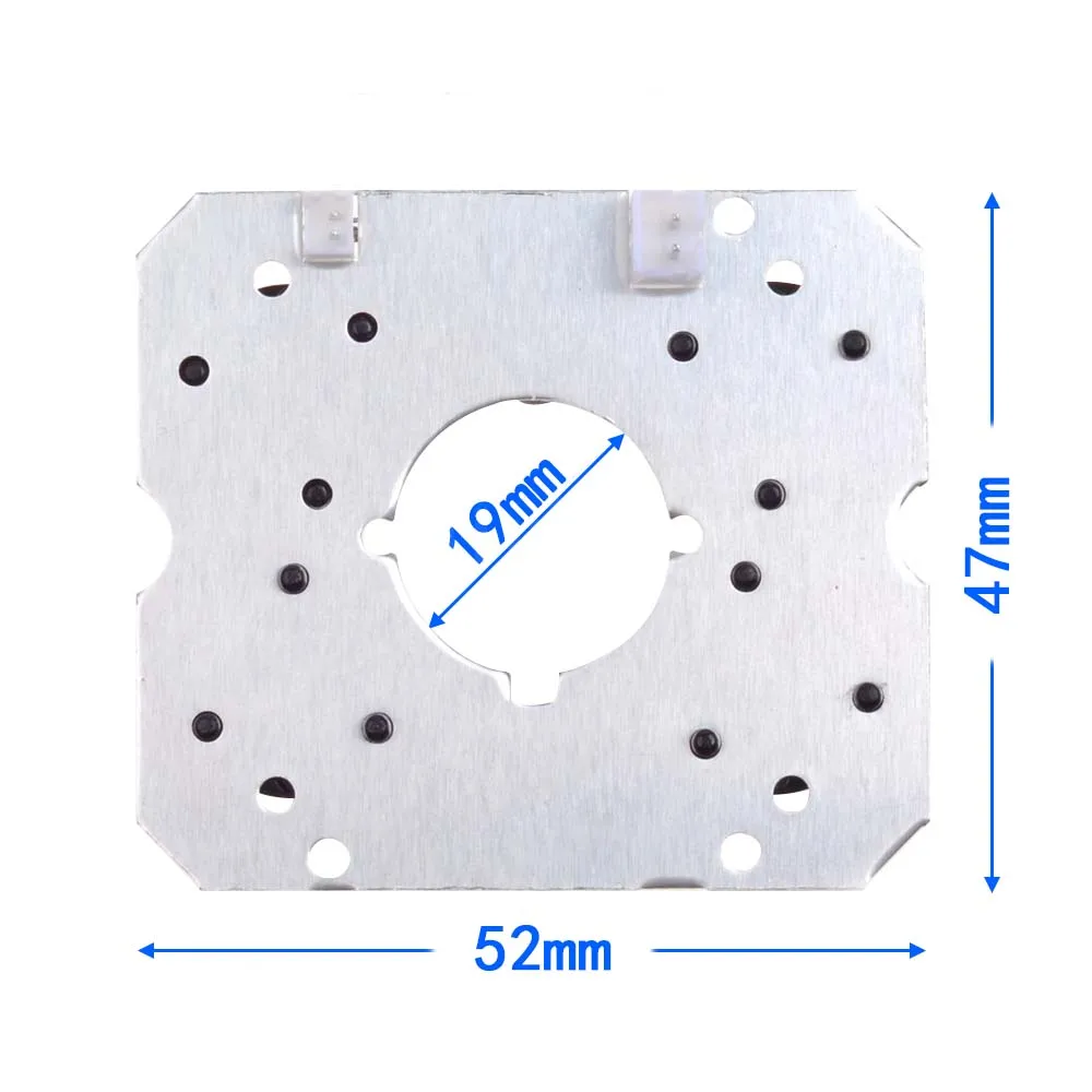 Yumiki 4pcs array IR led Spot Light Infrared 4x IR LED board for CCTV cameras night vision(52mm diameter