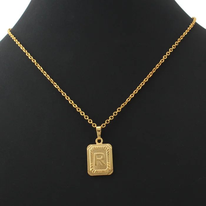 U7 Цепь Мужская Медали Подвески Позолоченные Ювелирные Изделия Оптовая для