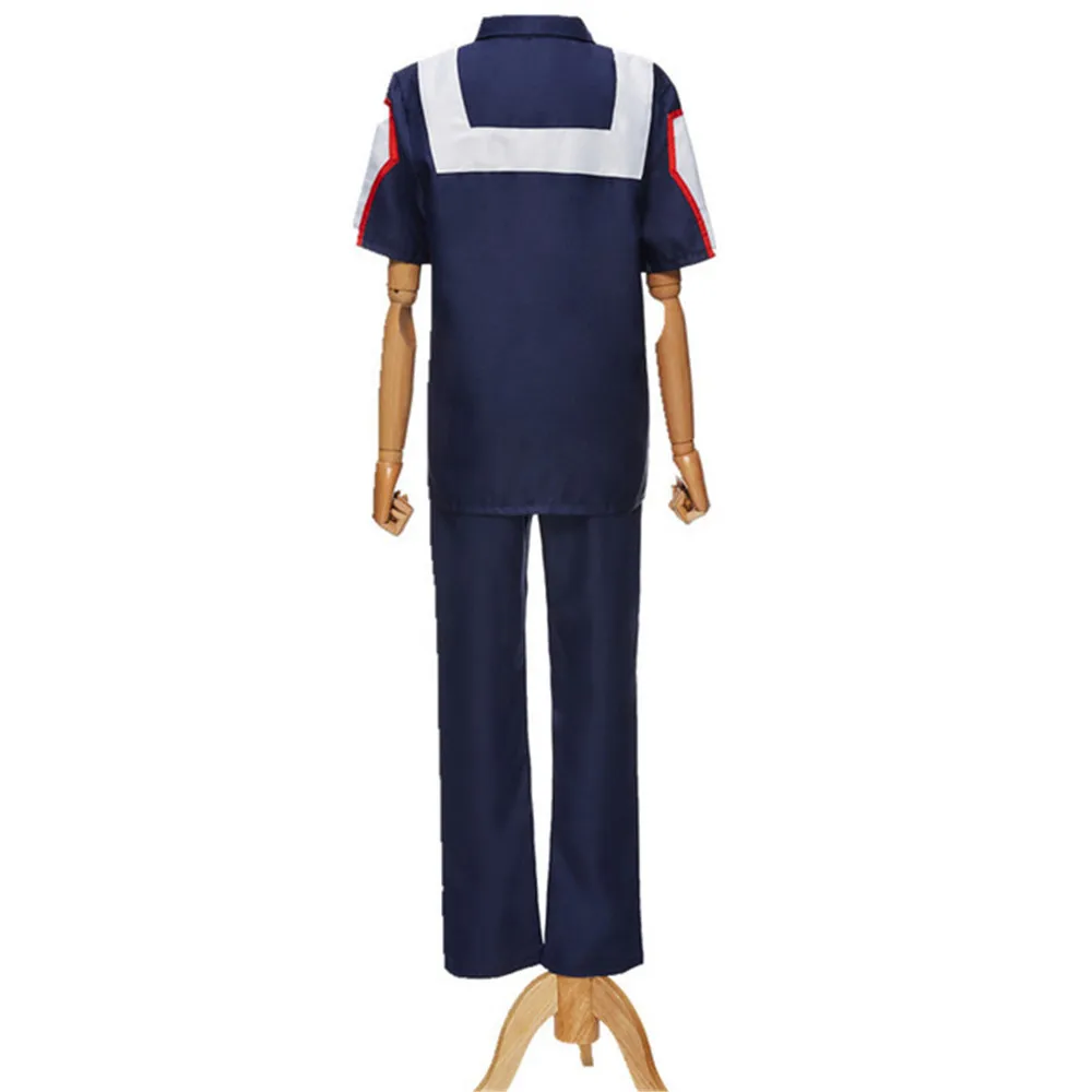 Костюм для косплея героя бакугу катсуки/Iida tenya/todoroki shouto спортивные топы my hero Academy