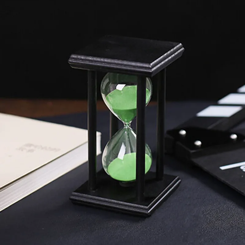 Green Новинка, песочные часы Ampulheta, песочные часы, 60 минут, декоративные предметы домашнего обихода, характеристики креативного искусства и рукоделия, подарок 11 - Цвет: Green