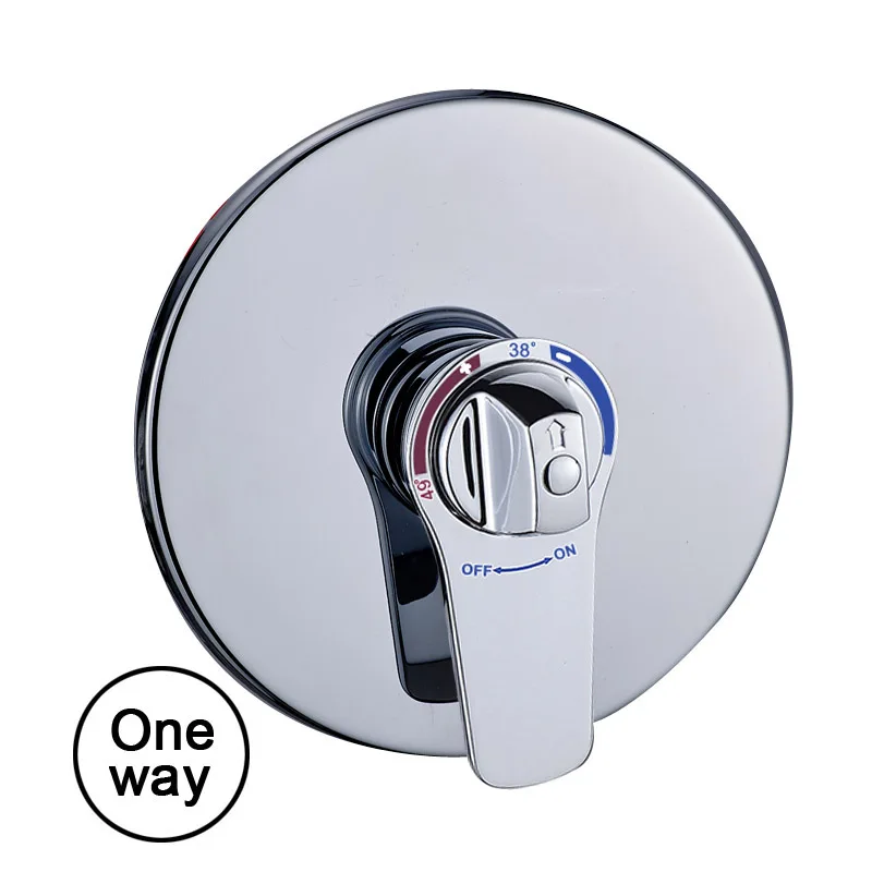 bathroom concealed control valve thermostatic mixing valve brass wall mounted1 2 3ways shower panel stainless steel controller free global shipping