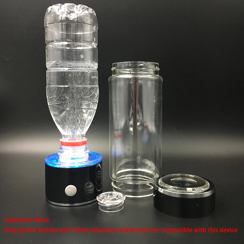 Портативный PEM мембранный генератор водородной воды водородная бутылка макс.