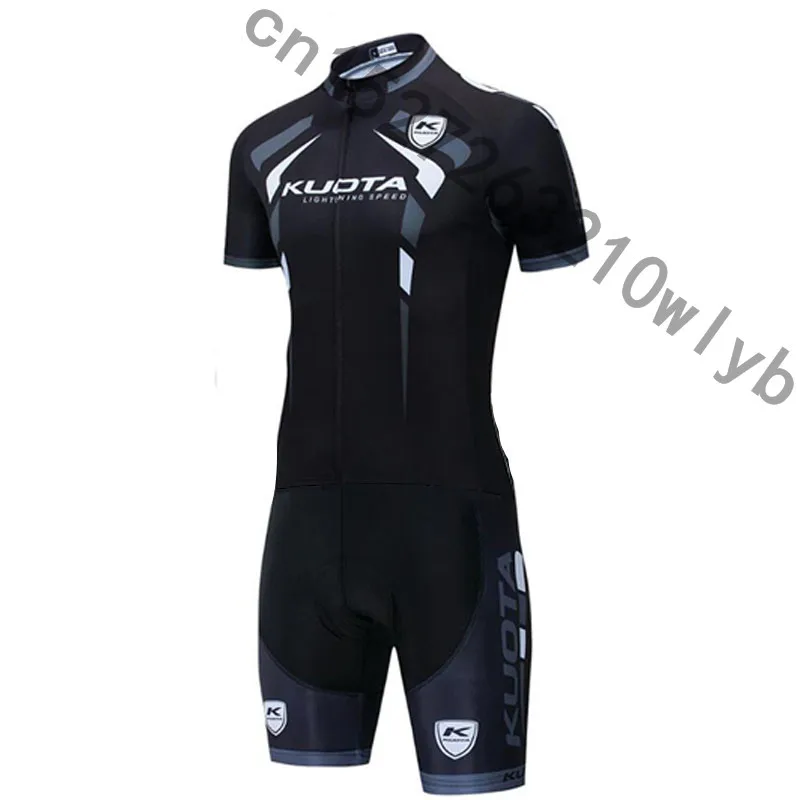 2019 pro team KUOTA Триатлон велосипедный костюм цельный короткий рукав летний Боди