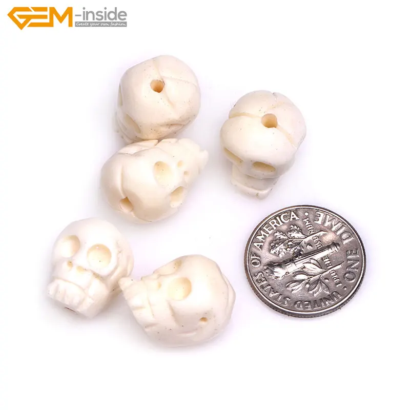 16 шт. бусины в виде черепа 13 х15 мм|skull beads|bone skull beadsbeads beads |