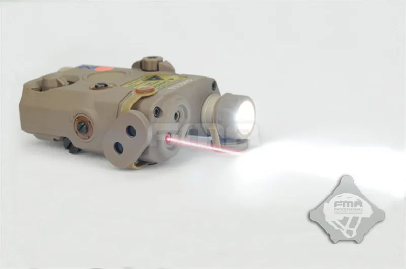 FMA PEQ15-LA5 Обновление версии Батарея чехол LED белый свет+ красный в горошек лазерный ж/ir Оптические стёкла Airsoft Охота винтовка пистолет шлем свет