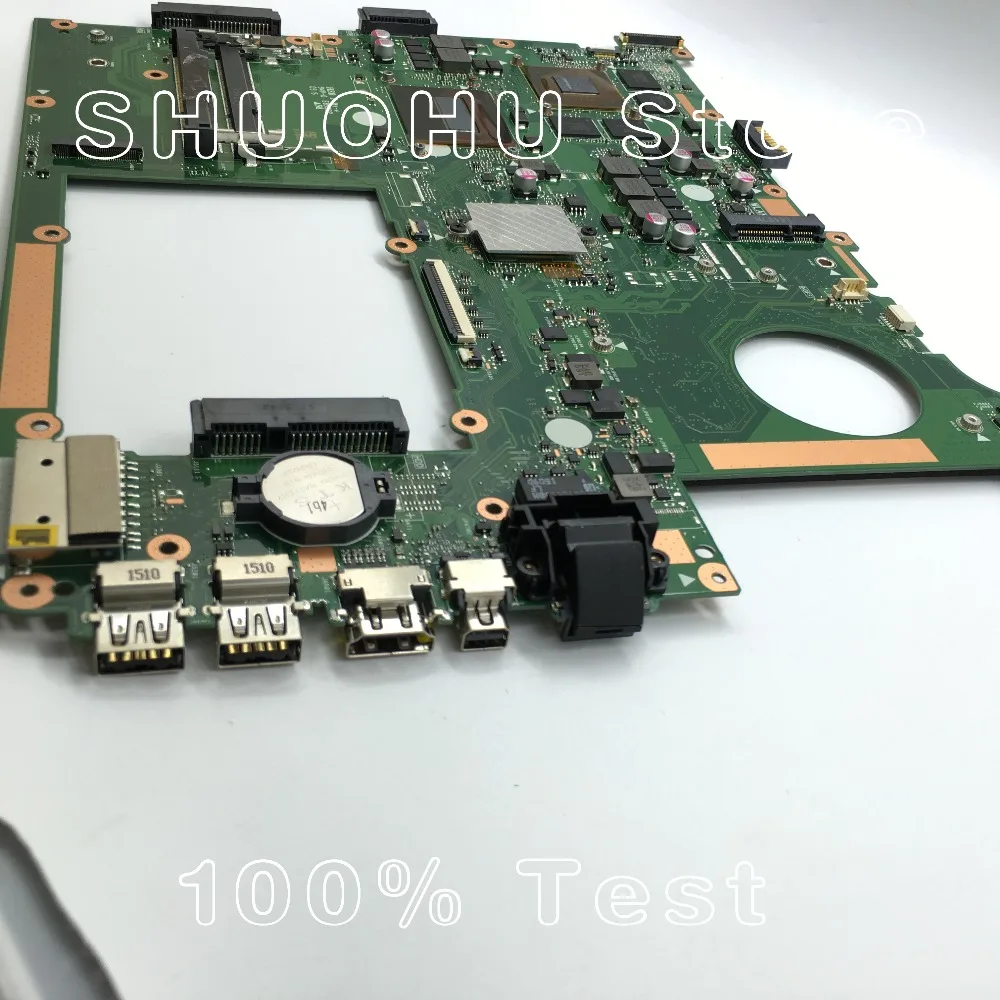 

KEFU For ASUS G771JM ROG GL771JM G771J G771JK I7-4710HQ Laptop Motherboard Tested 100% work original Mainboard