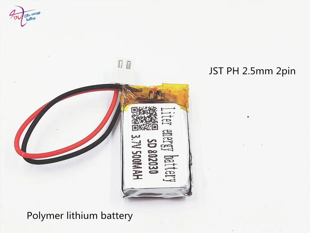 ZHR-2P 2 54 мм 3 7 в 802030 мА полимерная литиевая батарея Bluetooth стерео разъем | Электроника