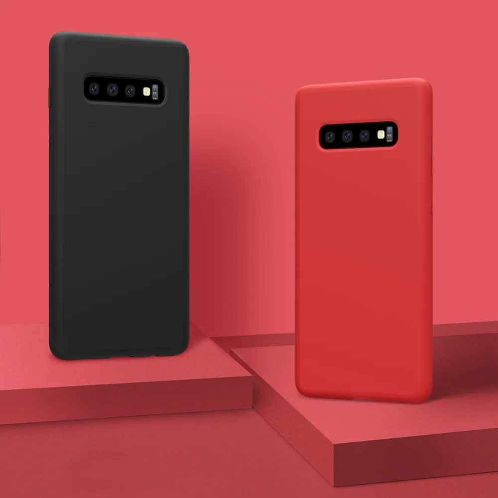 Жидкий силиконовый чехол YEZAOO для Samsung Galaxy S8 S9 S10 plus S10E Note 8 9 M10 M20 M30 A10 A20 A30 A40 A50 A70 |