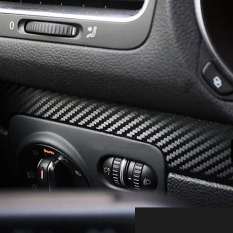 Carbin Fibre весь набор центральная консоль дверная ручка воздуховод для Volkswagen Golf 6 GTI
