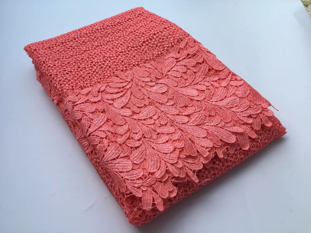 Модная Высококачественная африканская кружевная ткань химическое кружево