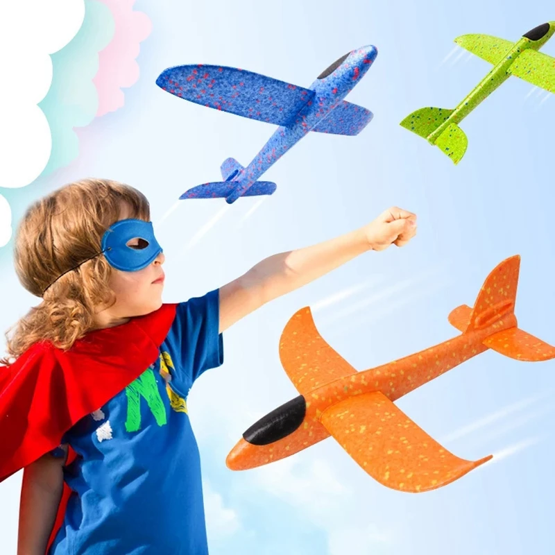 DIY Kids Toys Hand Throw Flying Glider Planes Foam Aeroplane Model Party Bag Fillers Plane For Game |