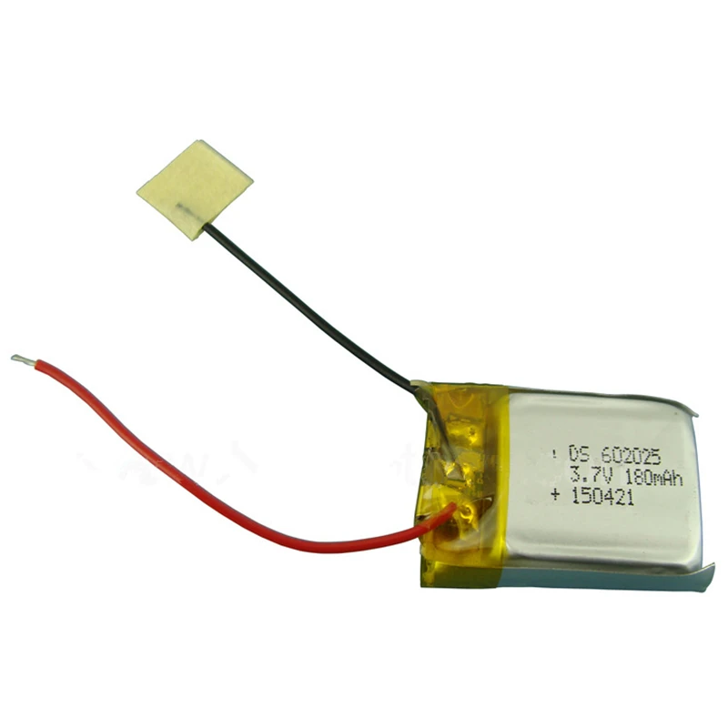 

3.7V 180mAH 2pcs /lot remote control helicopter remote control aircraft accessories Lipo battery 3.7 V 180 mAH 602025 Z008