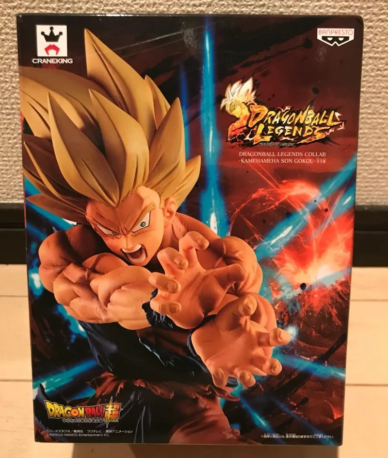 WSTXBD оригинальный Banpresto Dragon ball Z DBZ легенды Collab камехамеха SSJ LC Гоку рисунок игрушки