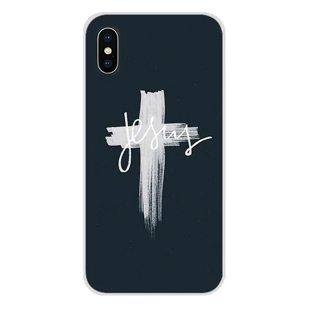 Прозрачный мягкий чехол для Samsung Galaxy J1 J2 J3 J4 J5 J6 J7 J8 Plus 2018 Prime 2015 2016 2017 Christian Jesus The