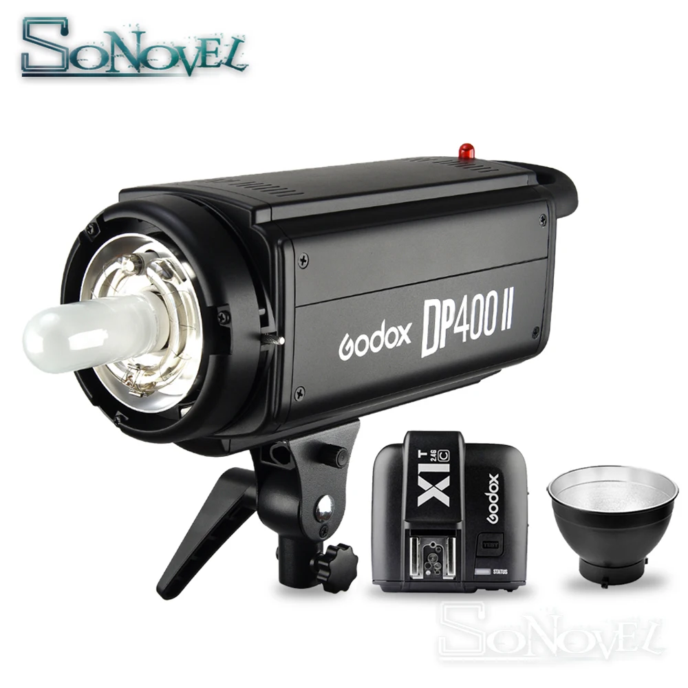 Бесплатная доставка DHL Godox DP400II 400 Вт 2 4G Беспроводная система X студийная