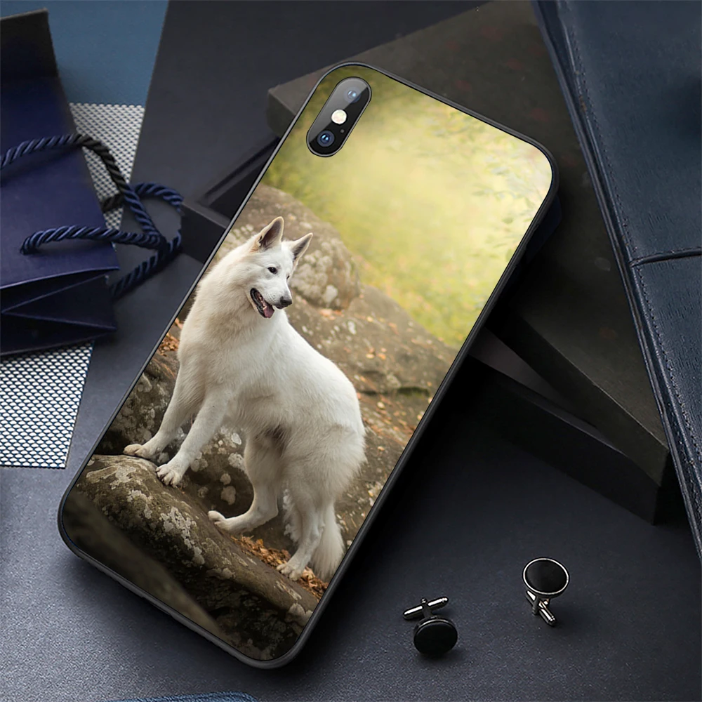 Black Soft TPU Phone Case for iPhone 7 8 x xs max se 5s Cases |