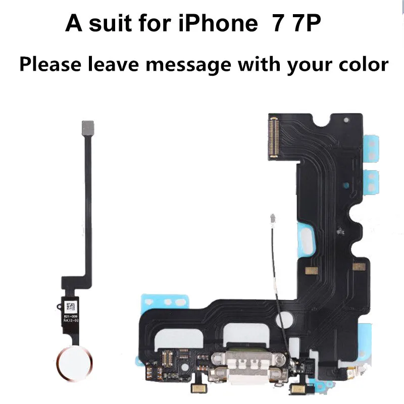 Гибкий кабель для сенсорного датчика отпечатков пальцев iPhone 6 Plus 6S 7 Кнопка