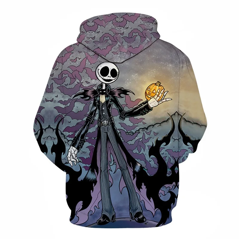 New Jack Sally 3D sweatshrits Для мужчин женщин Толстовки с принтом Лидер продаж Качество Мода
