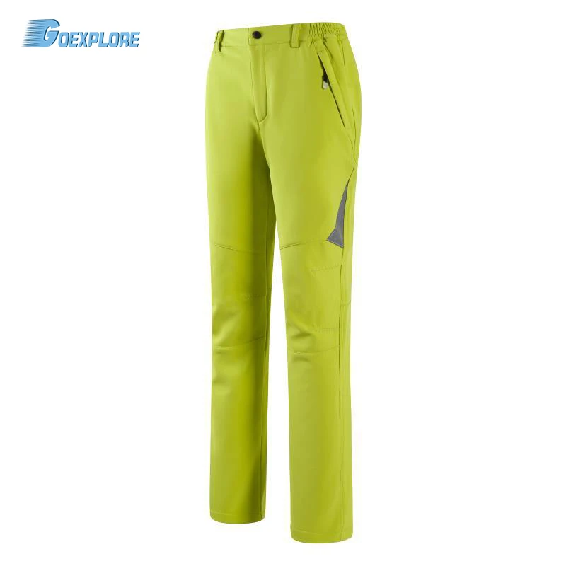 Зимние походные брюки Goexplore женские флисовые solfshell для отдыха горные