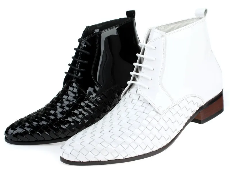 Мужские Ботильоны из натуральной кожи черные или белые|shoes men|shoe man menshoes men shoes |