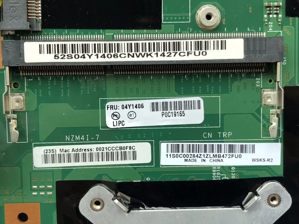 Высокое качество FRU: 04Y1406 для Lenovo Thinpad T430 T430I материнская плата ноутбука SLJ8A QM77 PGA989