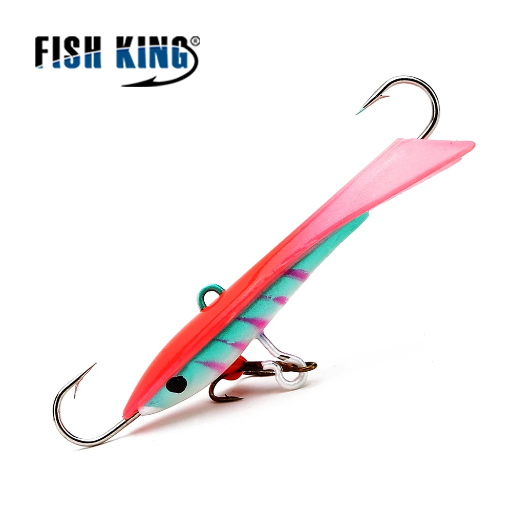 FISH KING 1 шт. 12 г/6 5 см приманки для подледной рыбалки зимняя приманка жесткая
