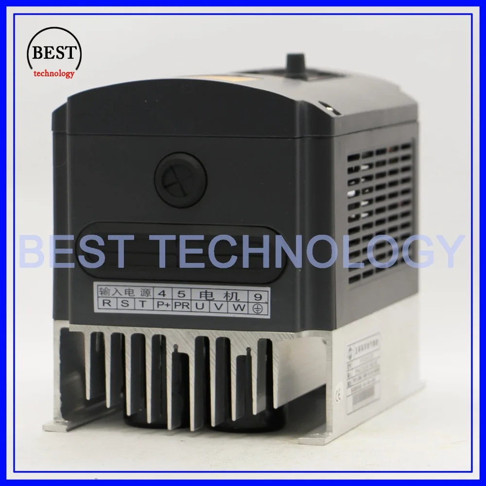 ЧПУ мотор шпинделя с воздушным охлаждением 3KW ER20 4 подшипники и 3kw VFD/инвертор