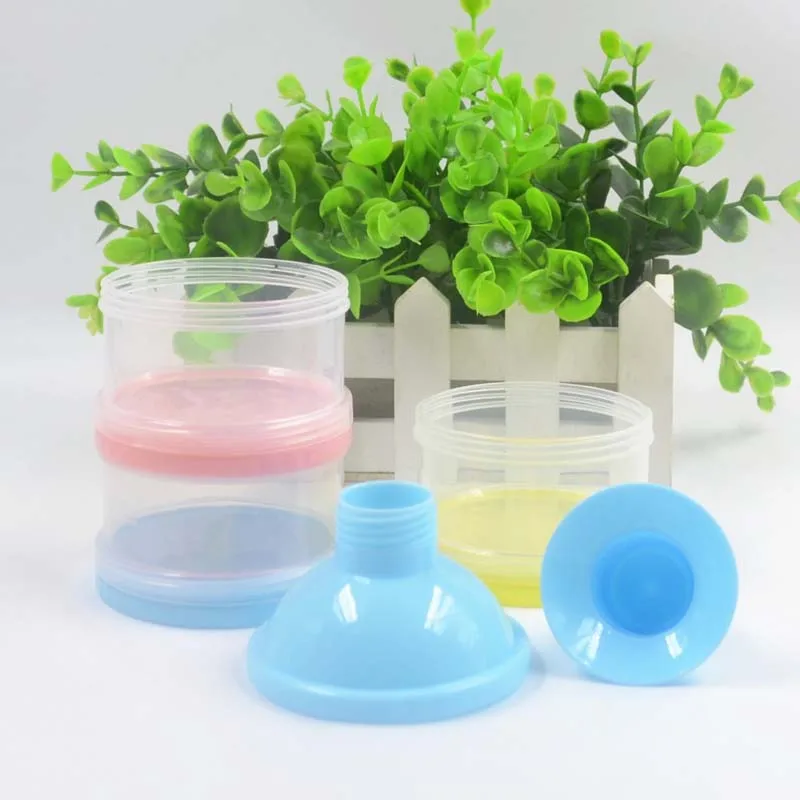 Новый портативный для малышей молоко порошок чаша Еда бутылки контейнера 3