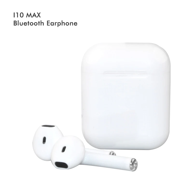 Беспроводная гарнитура i10 Max TWS Bluetooth двойной наушник бизнес с зарядным чехлом для