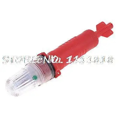 

Red Plastic Multifunction Rocket Shape Fishing Fishman Fishnet Signal LED LIght