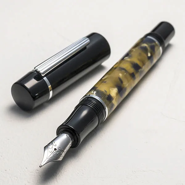 Earth Yellow Wancher Высококачественная авторучка из нержавеющей стали 0,5 мм - Цвет: Earth Yellow