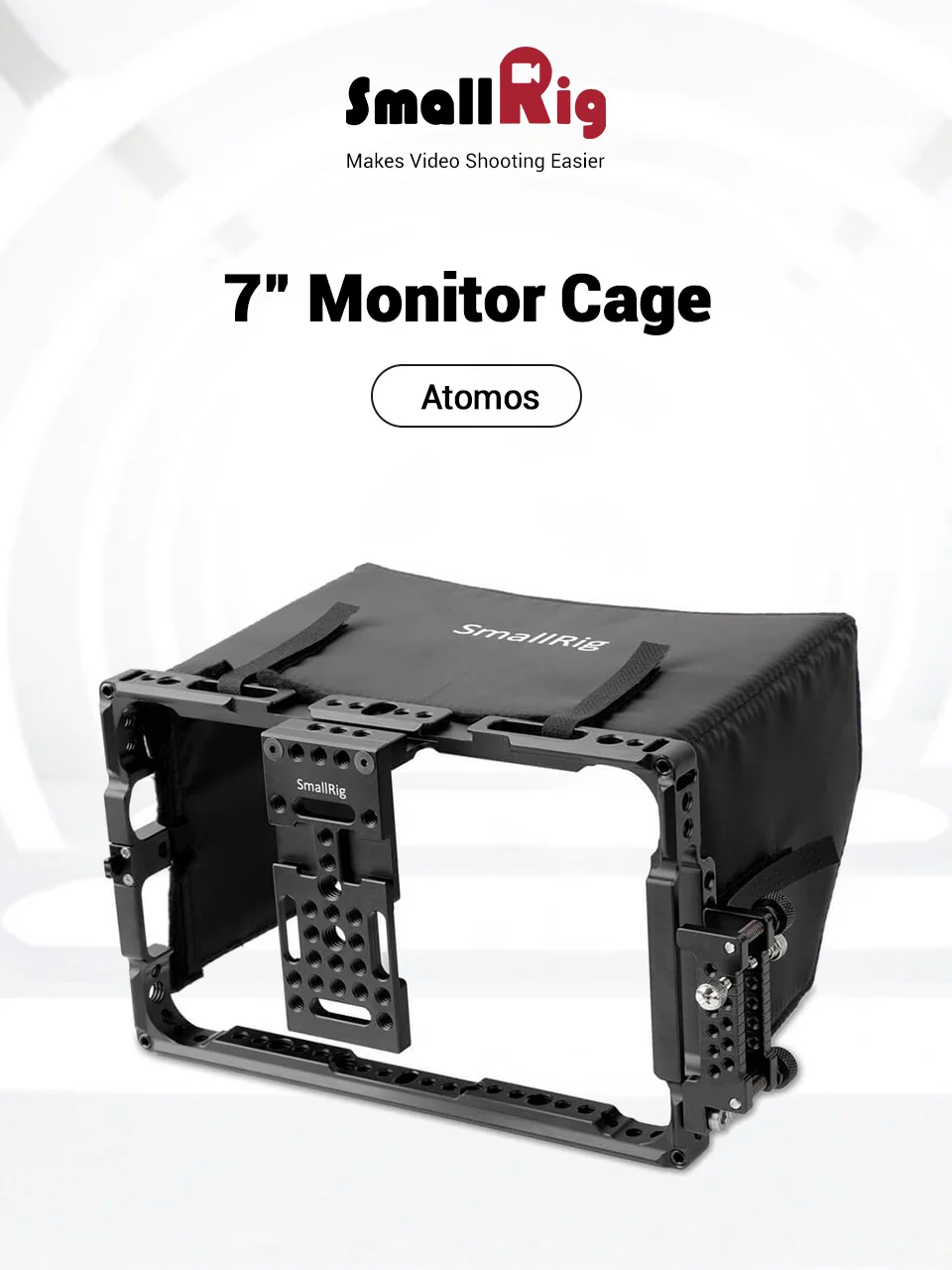 SmallRig монитор клетка с солнцезащитным козырьком для ATOMOS Shogun Inferno/Ninja Inferno/Shogun пламя/Ninja пламя " мониторы-2008