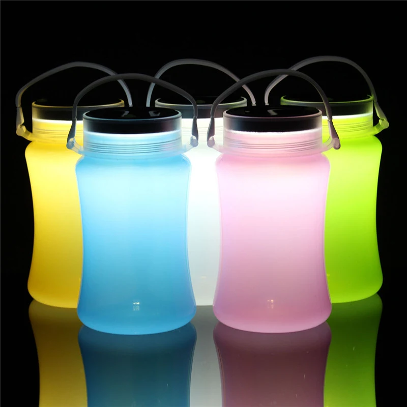 Лидер продаж Солнечный usb фонарь для хранения бутылки фонари походов