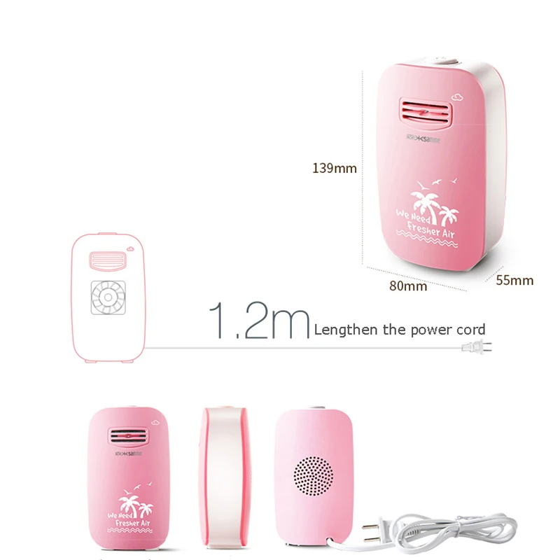 Air Cleaner Ionizer Purifier for Home Negative Ion Generator 12 Million Remove Formaldehyde Smoke | Бытовая техника