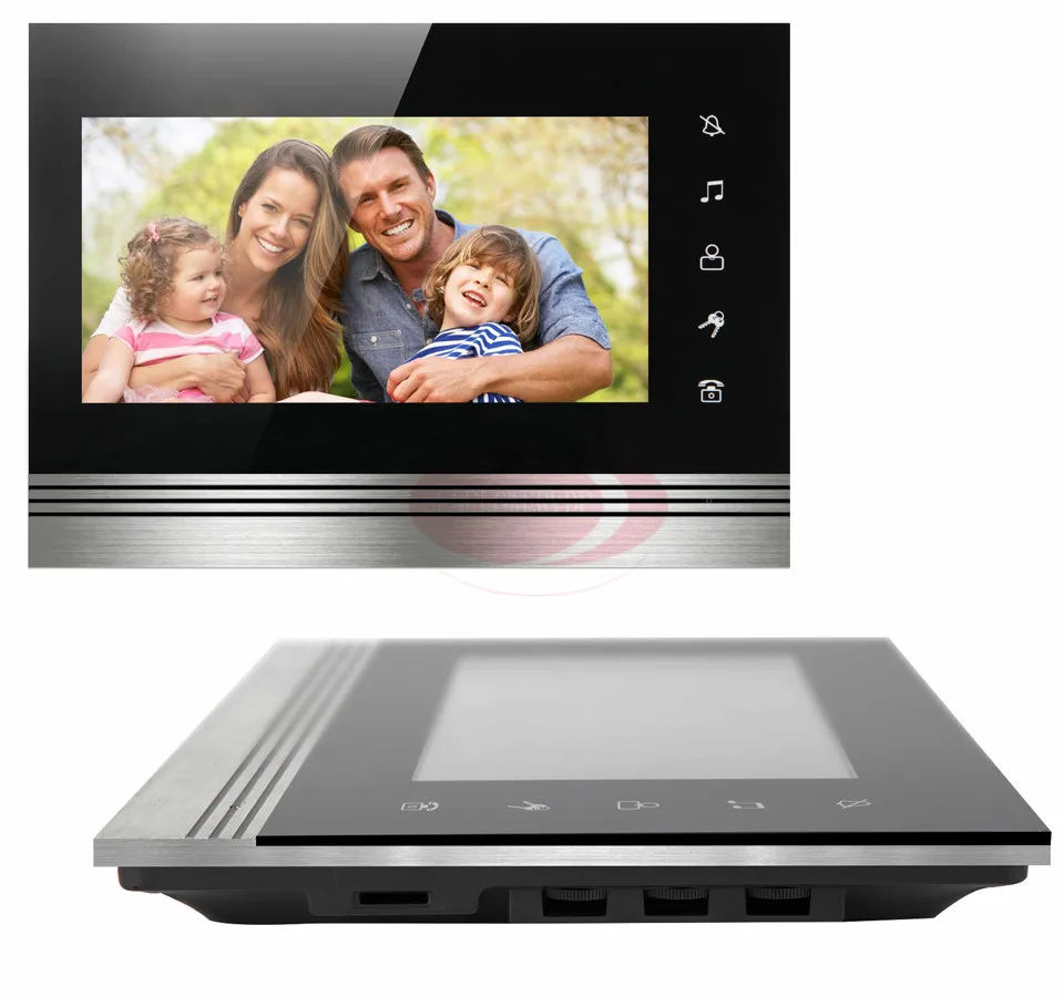 Проводной видео телефон двери новый 7 дюймов цветной TFT ЖК монитор экран домофон