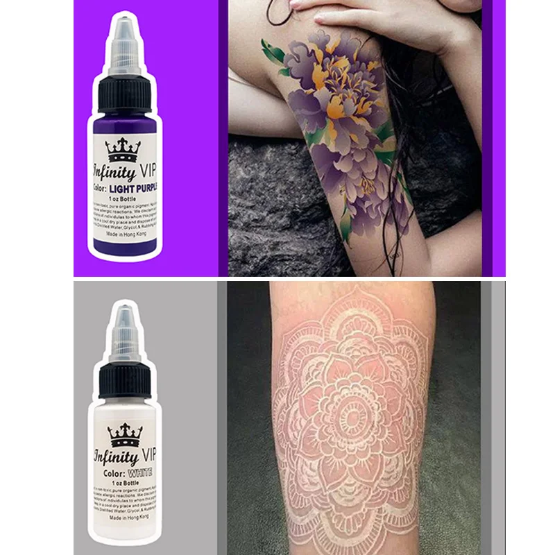 6 шт.. натуральный растительный пигмент татуировки перманентный макияж Чернила