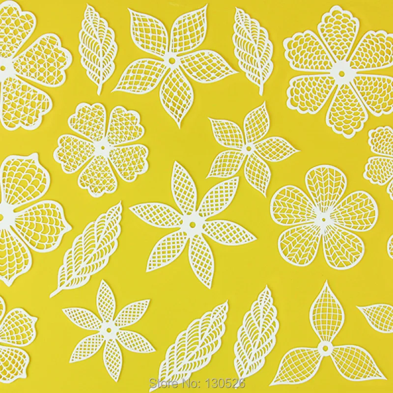 Большой Размеры с цветочным узором и паттерном в форме листьев Женские туфли со