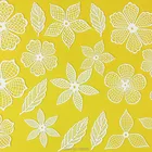 Кружевная помадная форма большого размера с узором цветов и листьев, инструмент сделай сам, силиконовая кружевная подкладка для сахарной глазури, кухонная утварь для помадки