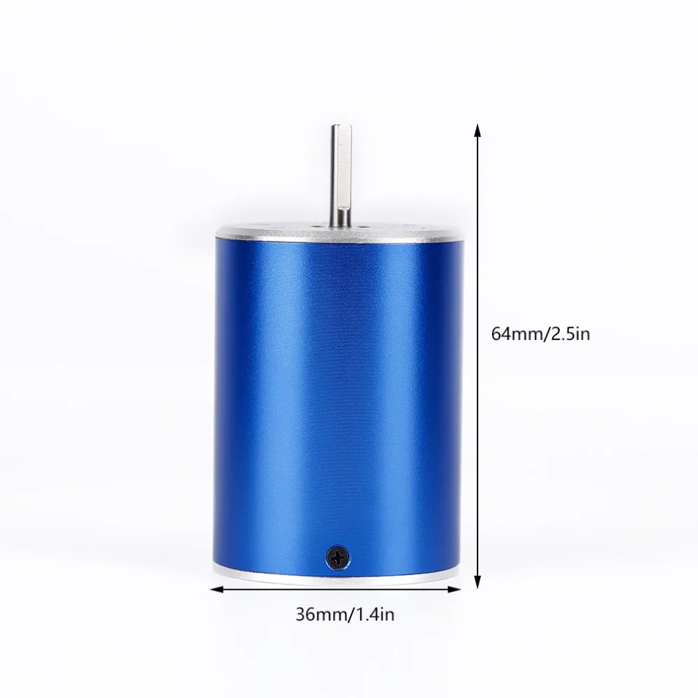 RC 3650 3900KV 3930KV 5200KV4Poles бесколлекторный бесщеточный двигатель для гоночного автомобиля 1/10 бесщеточный ESC аксессуар