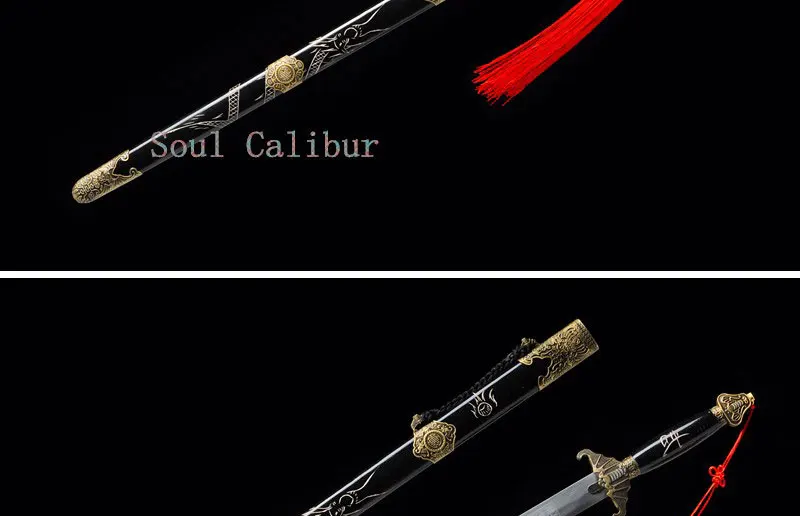 Outdoor sports Recreation Exercise Sword Bats tsuba 1060 Steels Hand-forging Chinese Tai Chi Sword