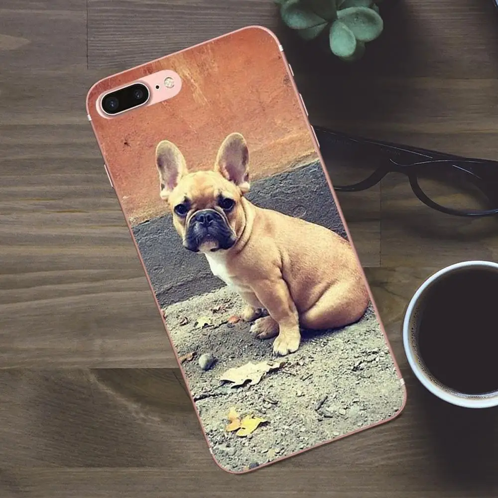 Чехол для сотового телефона Apple iPhone 4 4S 5 5C SE 6 6S 7 8 Plus X Galaxy A3 A5 J1 J2 J3 J5 J7 2017 милый щенок