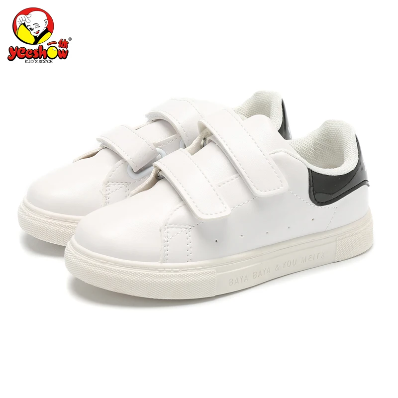 2017 New Autumn Yeeshow Brand Children Casual Shoes Girls Solid White Boys Sneakers Kids Footwear sapatos menina | Детская одежда и